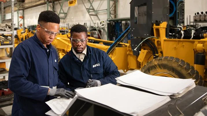 Bell Equipment factory employees