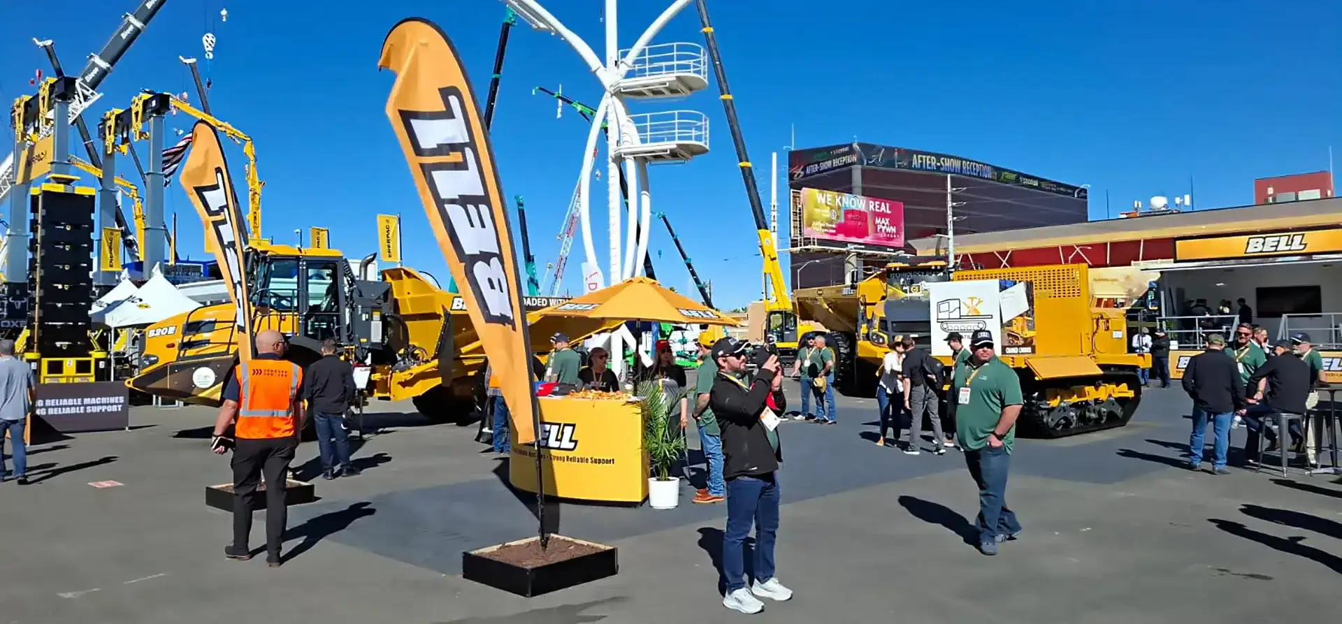 Fifth time at CONEXPO-CON/AGG for Bell